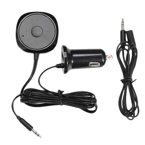 Car Kit Bluetooth Hand-Free MP3 AUX Audio Line USB Bluetooth Earphone