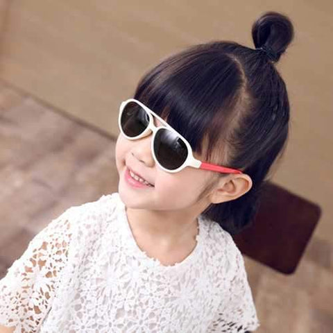 Children Vintage Anti-UV Sunglasses Summer Outdoor Sports Sunscreen Polarized Eyewear