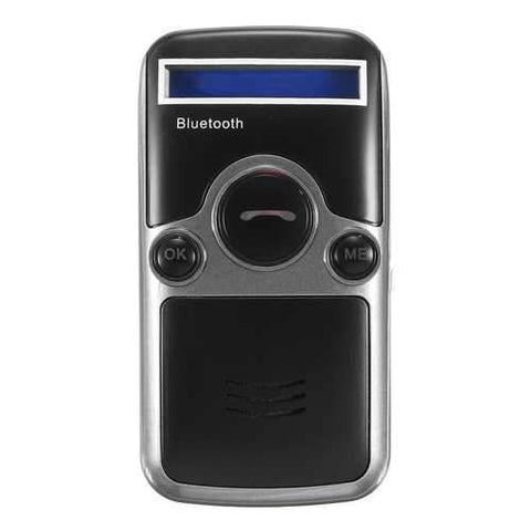 Solar Powered Bluetooth Handsfree Car Kit Digtal LCD Speaker for Cellphone Dial