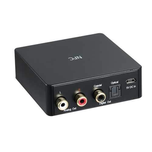 BLT-1 Digital Wireless APTX Bluetooth Audio Receiver HiFi Lossless Optical Coaxial L/R RCA Output