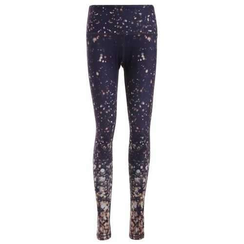 Galaxy Print Skinny Yoga Pants - S