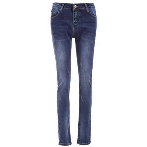 Skinny Pencil Jeans - Blue 27