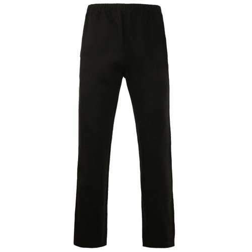 Drawstring Waist Straight Leg Pants - Black 2xl