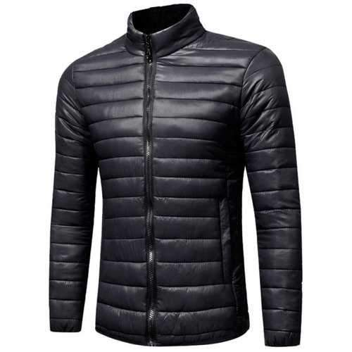 Zip Up Classic Down Jacket - Black 2xl