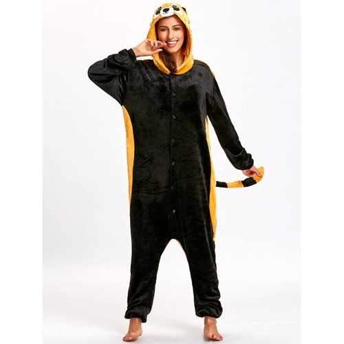 Cute Raccoon Animal Onesie Pajamas - S