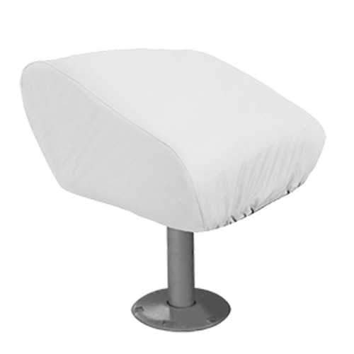 Taylor Made Folding Pedestal Boat Seat Cover - Vinyl White