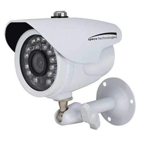 Speco HD-TV1 2MP Color Waterproof Marine Bullet Camera w/IR, 10&#39; Cable, 3.6mm Lens, White Housing