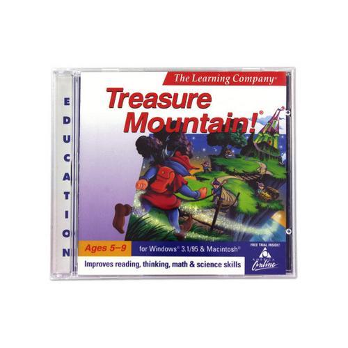 The Learning Company Treasure Mountain PC game ( Case of 20 )