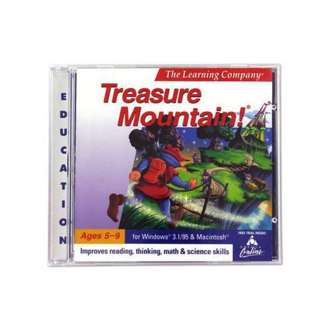 The Learning Company Treasure Mountain PC game ( Case of 40 )