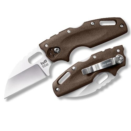 Cold Steel Tuff Lite Folder 2.5in Plain Brown Polymer Handle