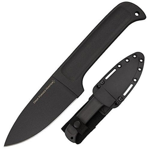 Cold Steel Forged Hunter Fixed Blade 4.0 in Black Plain