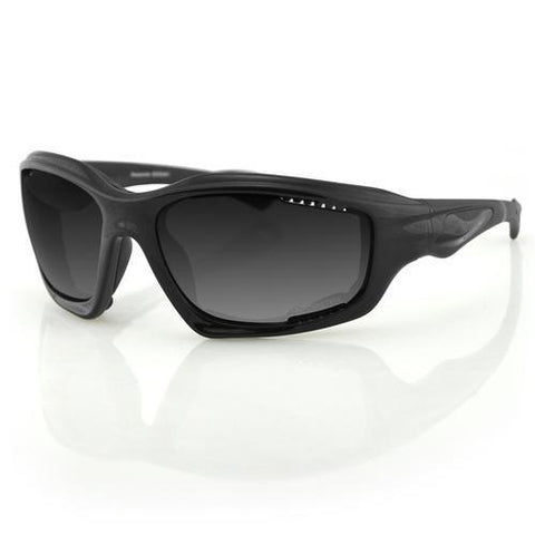 Bobster Desperado Sunglass-Black Frame-Anti-fog Smoked Lens