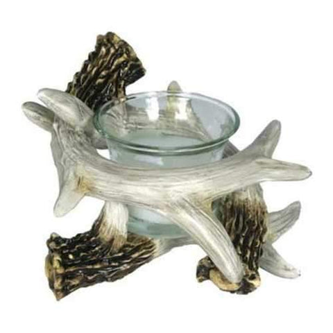 Rivers Edge Deer Antler Candle Holder 777