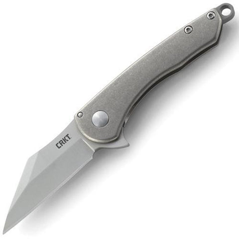 CRKT Compact Jettison Folder 2.0 in Plain Titanium Handle