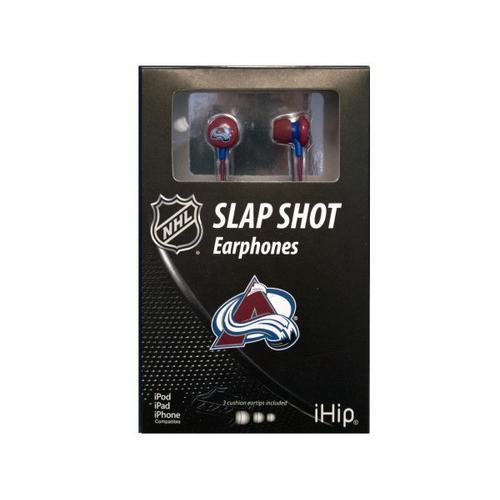 NHL Licensed Colorado Avalanche Earphones ( Case of 12 )