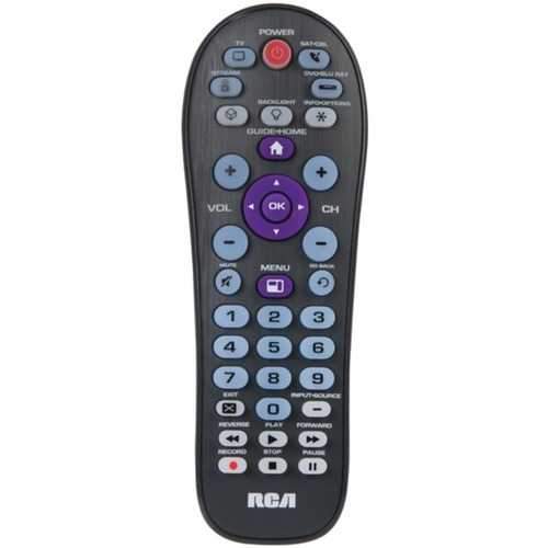 RCA(R) RCR413BHE 4-Device Big Button Universal Remote with Streaming