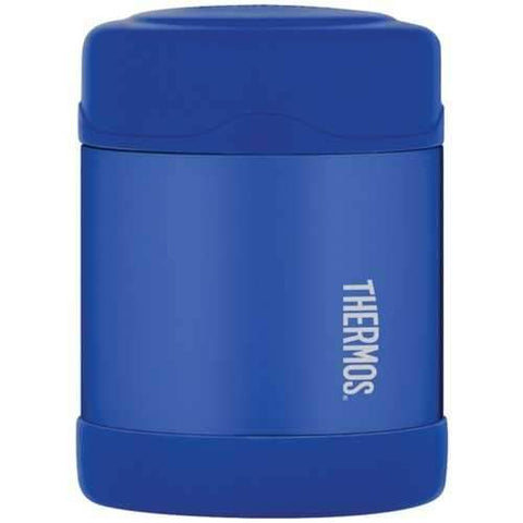 Thermos(R) F3003BL6 10-Ounce Stainless Steel Vacuum-Insulated Food Jar (Blue)