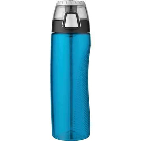 Thermos(R) HP4100TLTRI6 24-Ounce Tritan Hydration Bottle with Meter (Teal)