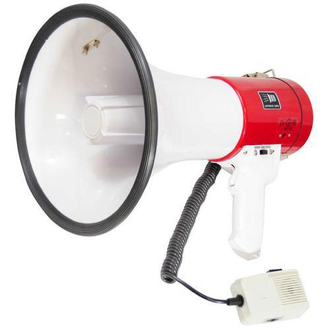 Pyle Professional Piezo Dynamic 50 Watts Megaphone With USB Function