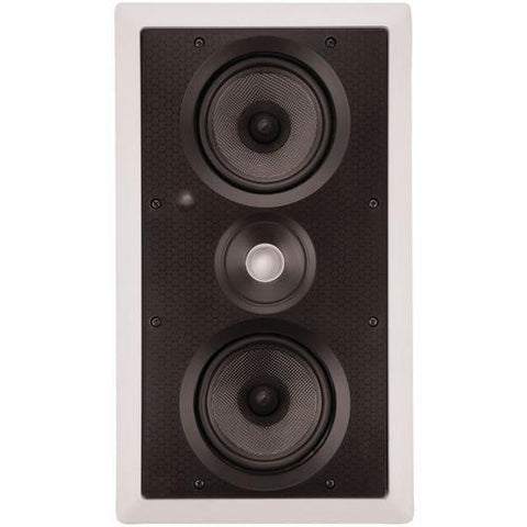 Architech Dual 5.25&amp;quot; Kevlar Lcr In-wall Speaker (pack of 1 Ea)