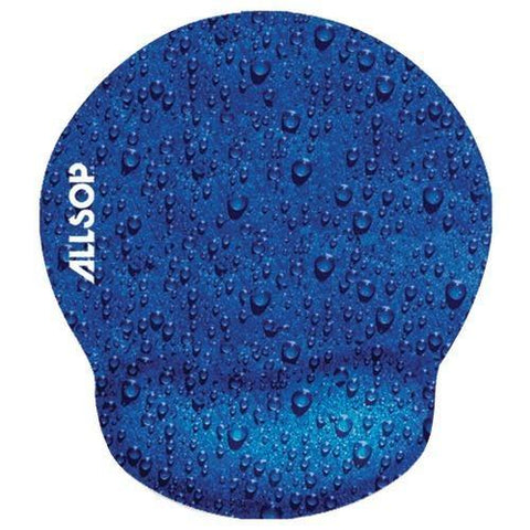 Allsop Raindrop Blue Mouse Pad Pro (pack of 1 Ea)