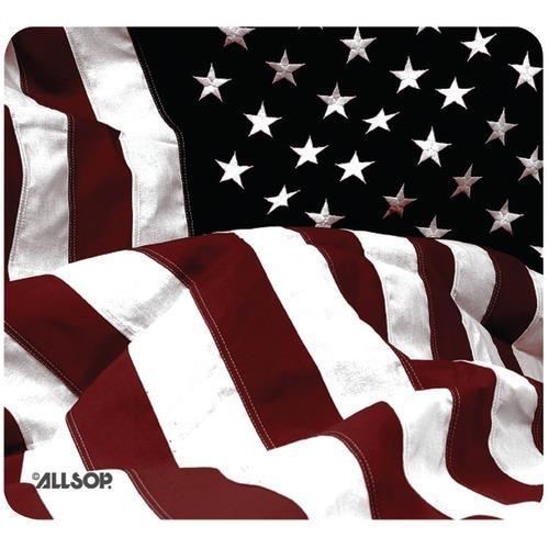 Allsop Old-fashioned American Flag Mouse Pad (pack of 1 Ea)