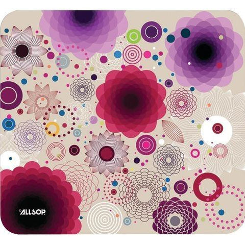 Allsop Mouse Pad (floral Retro) (pack of 1 Ea)