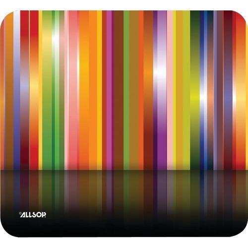 Allsop Mouse Pad (tech Multi Stripes) (pack of 1 Ea)