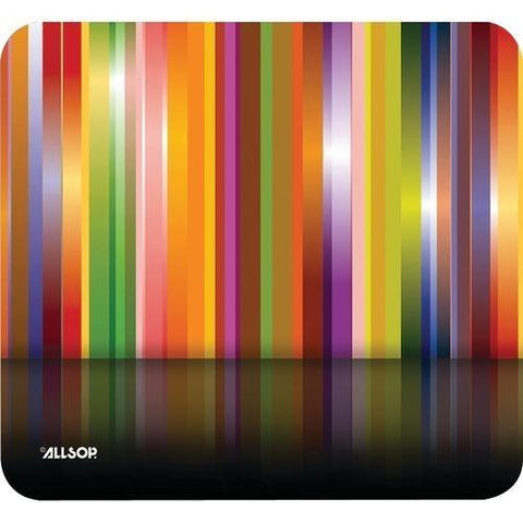 Allsop Mouse Pad (tech Multi Stripes) (pack of 1 Ea)