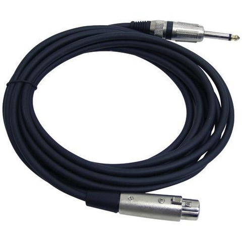 Pyle Pro Xlr Microphone Cable&#44; 15ft (1 And 4&amp;#039;&amp;#039; Male To Xlr Female) (pack of 1 Ea)