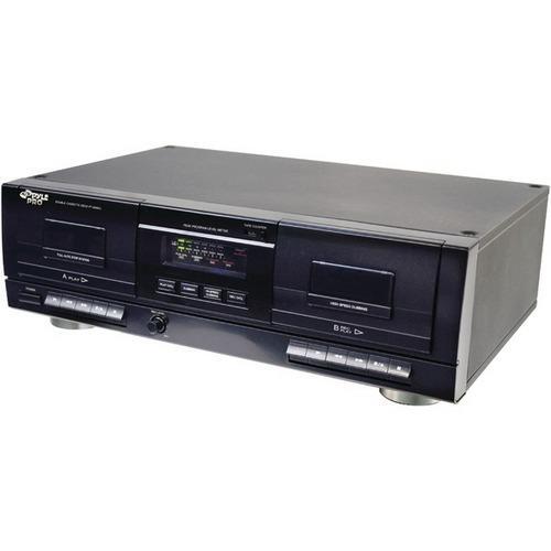 Pyle Pro Dual Cassette Deck With Mp3 Conversion (pack of 1 Ea)