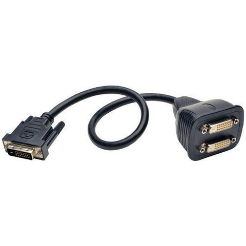 Tripp Lite Dvi-d Digital Monitor Y-splitter Cable&#44; 1ft (pack of 1 Ea)