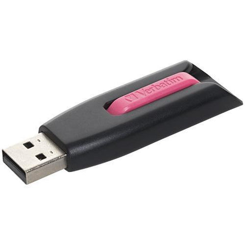 Verbatim 16gb Superspeed Usb 3.0 Store &amp;#039;n&amp;#039; Go V3 Usb Drive (hot Pink) (pack of 1 Ea)