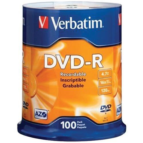 Verbatim 4.7gb Dvd-rs (100-ct Spindle) (pack of 1 Ea)