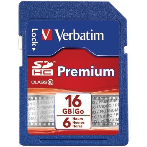 Verbatim Class 10 Sdhc Card (16gb) (pack of 1 Ea)