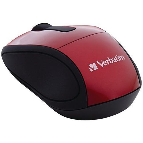 Verbatim Wireless Mini Travel Mouse (red) (pack of 1 Ea)