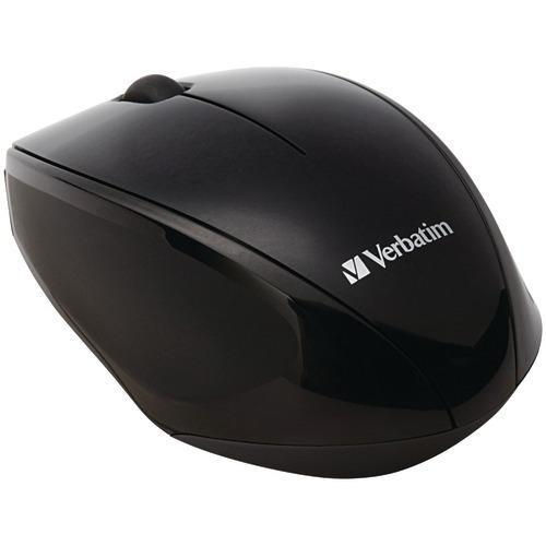 Verbatim Wireless Multi-trac Blue Led Optical Mouse (black) (pack of 1 Ea)