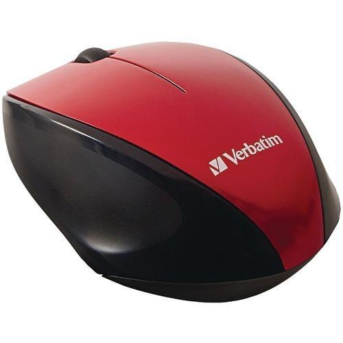 Verbatim Wireless Multi Trac Blue Led Optical Mouse (red) (pack of 1 Ea)