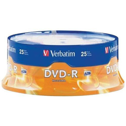 Verbatim 4.7gb Dvd-rs (25-ct Spindle) (pack of 1 Ea)