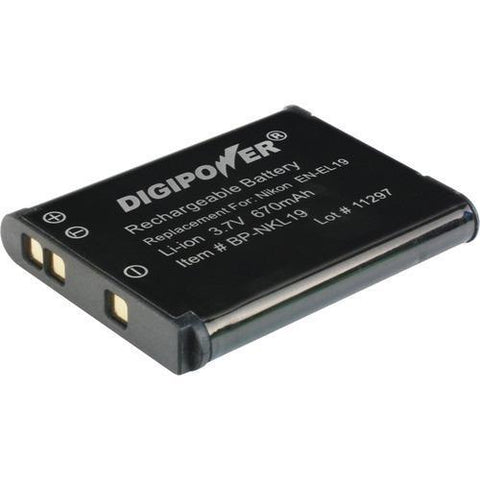 Digipower Nikon En-el19 Digital Camera Replacement Battery (pack of 1 Ea)