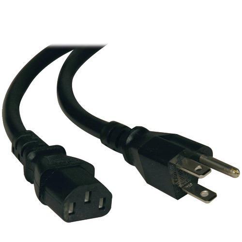 Tripp Lite 18-gauge Universal Computer Power Cord (10ft) (pack of 1 Ea)