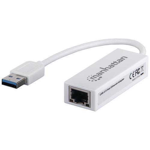 Manhattan Usb 2.0 To Fast Ethernet Adapter (pack of 1 Ea)