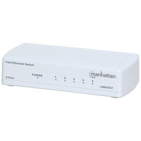 Manhattan Fast Ethernet Office Switch (5 Port) (pack of 1 Ea)