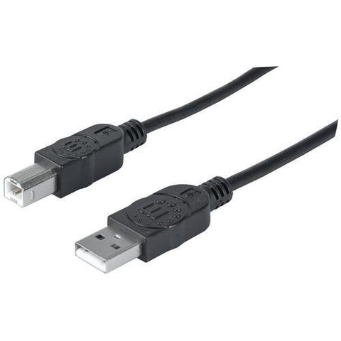 Manhattan A-male To B-male Usb 2.0 Cable (10ft) (pack of 1 Ea)