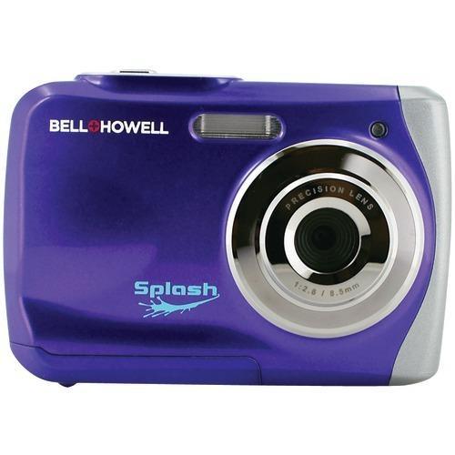 Bell+howell 12.0-megapixel Wp7 Splash Waterproof Digital Camera (purple) (pack of 1 Ea)