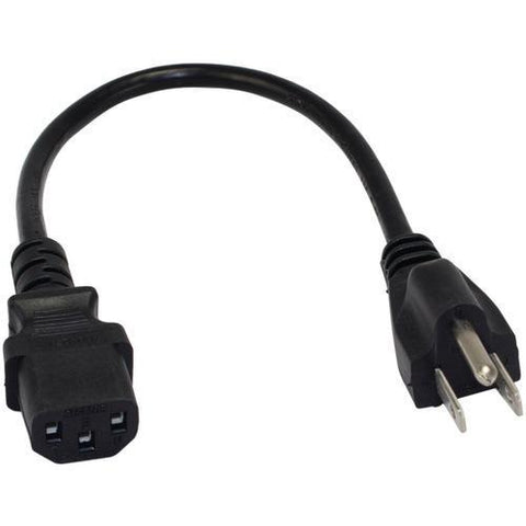 Vericom 3-prong C13 Cord (1ft) (pack of 1 Ea)