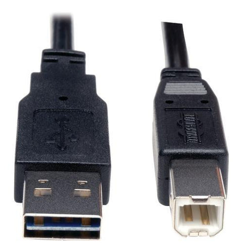 Tripp Lite A-male To B-male Reversible Usb 2.0 Cable (6ft) (pack of 1 Ea)