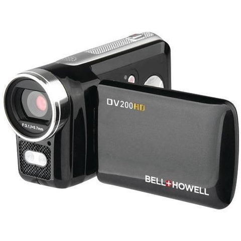 Bell+howell 5.0-megapixel Dv200hd 720p Hd Digital Video Camcorder (pack of 1 Ea)