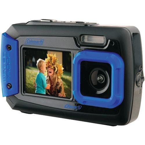 Coleman 20.0-megapixel Duo2 Dual-screen Waterproof Digital Camera (blue) (pack of 1 Ea)