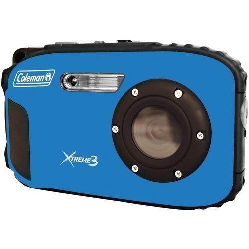 Coleman 20.0-megapixel Xtreme3 Hd Video Waterproof Digital Camera (blue) (pack of 1 Ea)